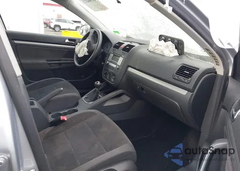 2008 Volkswagen Jetta S из США, поврежденный, VIN 3VWJM71KX8M187609